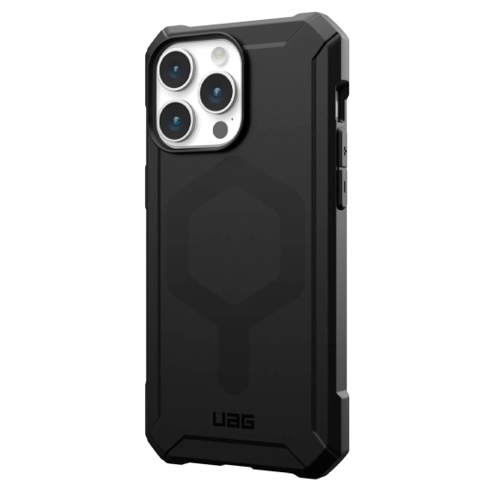 Чехол UAG Essential Armor Magsafe for iPhone 15 Pro Max Black - цена, характеристики, отзывы, рассрочка, фото 2