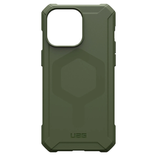 Чехол UAG Essential Armor Magsafe for iPhone 15 Pro Max Olive Drab - цена, характеристики, отзывы, рассрочка, фото 8