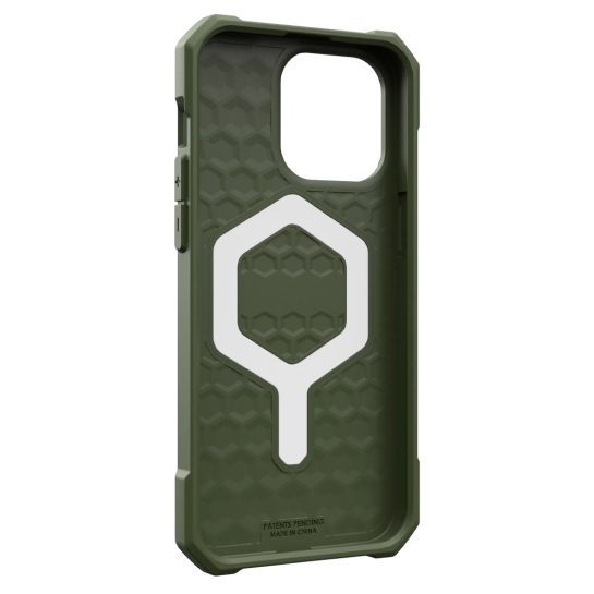 Чехол UAG Essential Armor Magsafe for iPhone 15 Pro Max Olive Drab - цена, характеристики, отзывы, рассрочка, фото 9