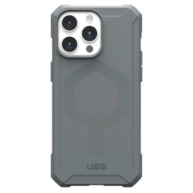 Чохол UAG Essential Armor Magsafe for iPhone 15 Pro Max Silver - цена, характеристики, отзывы, рассрочка, фото 1