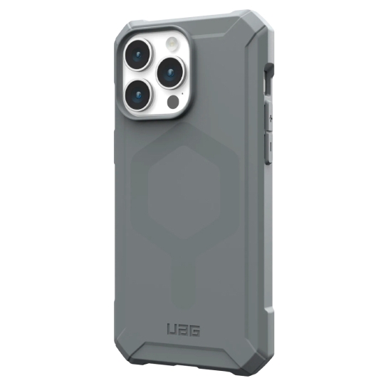 Чохол UAG Essential Armor Magsafe for iPhone 15 Pro Max Silver - ціна, характеристики, відгуки, розстрочка, фото 2