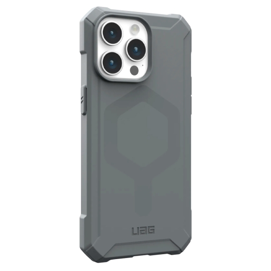 Чехол UAG Essential Armor Magsafe for iPhone 15 Pro Max Silver - цена, характеристики, отзывы, рассрочка, фото 3