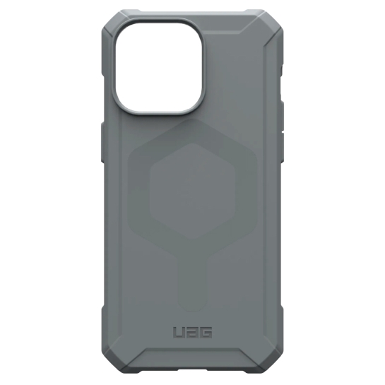 Чехол UAG Essential Armor Magsafe for iPhone 15 Pro Max Silver - цена, характеристики, отзывы, рассрочка, фото 8