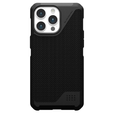 Чохол UAG Metropolis LT Magsafe for iPhone 15 Pro Max Kevlar Black - цена, характеристики, отзывы, рассрочка, фото 1