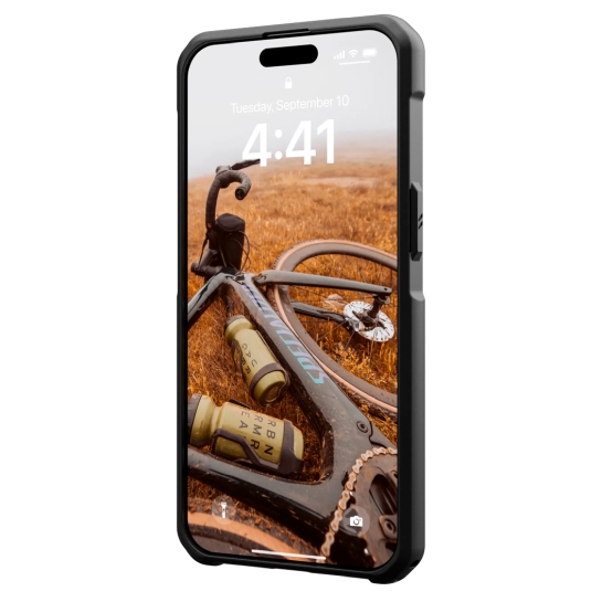 Чехол UAG Metropolis LT Magsafe for iPhone 15 Pro Max Kevlar Black - цена, характеристики, отзывы, рассрочка, фото 5