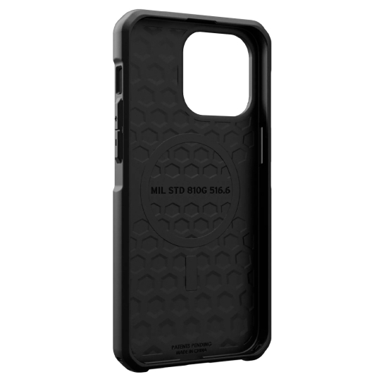 Чехол UAG Metropolis LT Magsafe for iPhone 15 Pro Max Kevlar Black - цена, характеристики, отзывы, рассрочка, фото 9