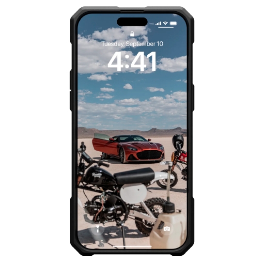 Чехол UAG Monarch Pro Magsafe for iPhone 15 Pro Max Kevlar Elemental Green - цена, характеристики, отзывы, рассрочка, фото 4
