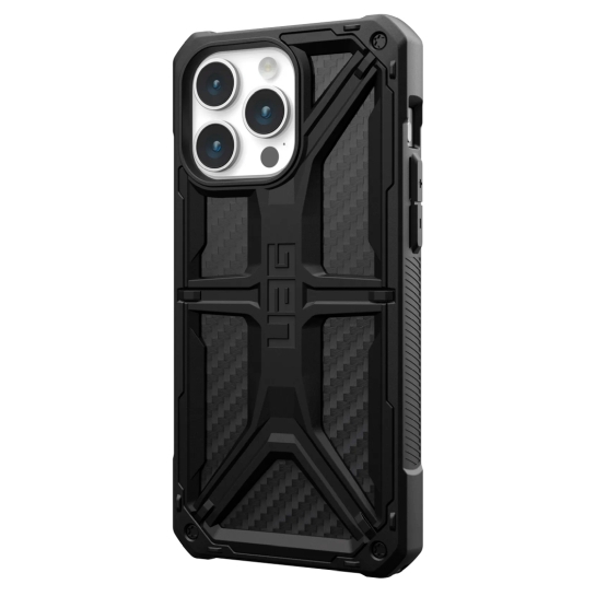 Чехол UAG Monarch for iPhone 15 Pro Max Carbon Fiber - цена, характеристики, отзывы, рассрочка, фото 2
