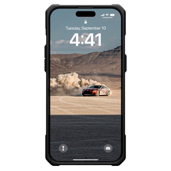 Чехол UAG Monarch for iPhone 15 Pro Max Kevlar Black - цена, характеристики, отзывы, рассрочка, фото 4
