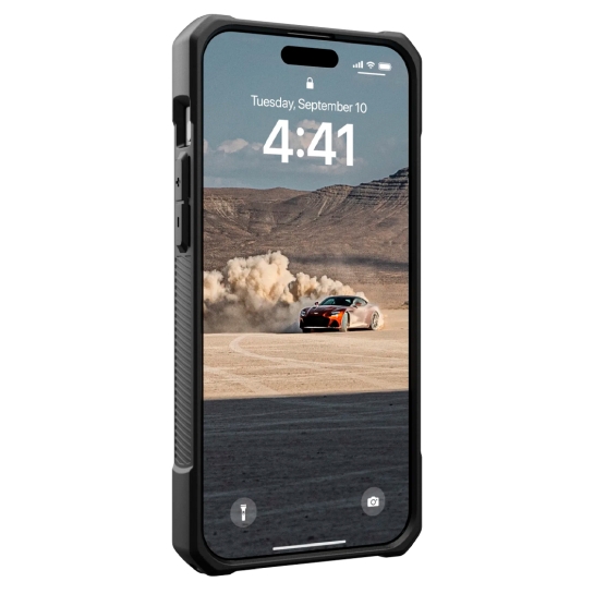 Чехол UAG Monarch for iPhone 15 Pro Max Kevlar Black - цена, характеристики, отзывы, рассрочка, фото 6