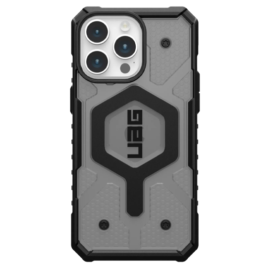 Чохол UAG Pathfinder Magsafe for iPhone 15 Pro Max Ash - ціна, характеристики, відгуки, розстрочка, фото 1
