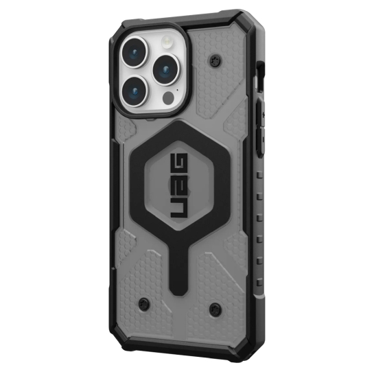 Чехол UAG Pathfinder Magsafe for iPhone 15 Pro Max Ash - цена, характеристики, отзывы, рассрочка, фото 2
