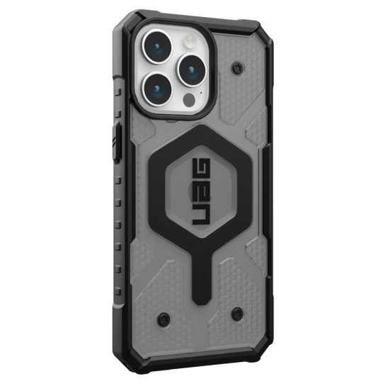 Чохол UAG Pathfinder Magsafe for iPhone 15 Pro Max Ash - ціна, характеристики, відгуки, розстрочка, фото 3