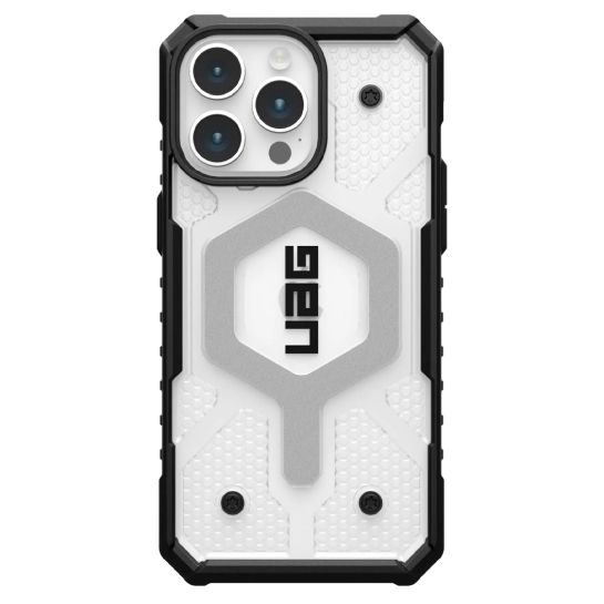 Чохол UAG Pathfinder Magsafe for iPhone 15 Pro Max Ice - цена, характеристики, отзывы, рассрочка, фото 1