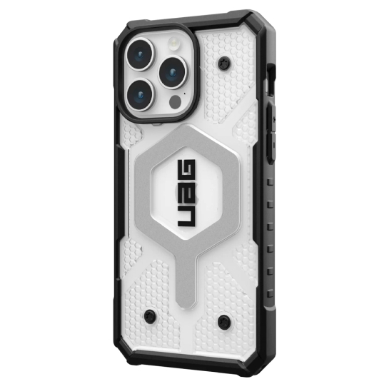 Чохол UAG Pathfinder Magsafe for iPhone 15 Pro Max Ice - ціна, характеристики, відгуки, розстрочка, фото 2