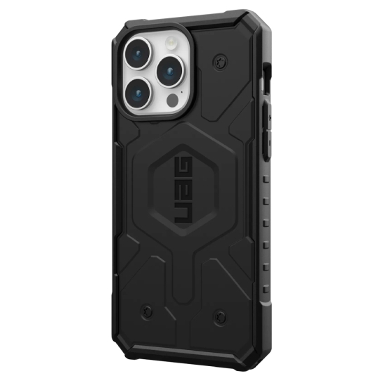 Чехол UAG Pathfinder Magsafe for iPhone 15 Pro Max Black - цена, характеристики, отзывы, рассрочка, фото 2