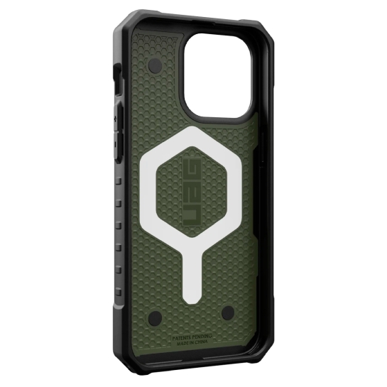 Чехол UAG Pathfinder Magsafe for iPhone 15 Pro Max Olive Drab - цена, характеристики, отзывы, рассрочка, фото 9
