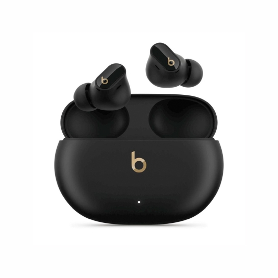 Бездротові навушники Beats Buds Plus Black/Gold - ціна, характеристики, відгуки, розстрочка, фото 1