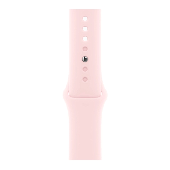 Apple Watch 9 + LTE 45mm Pink Aluminum Case with Light Pink Sport Band - S/M - цена, характеристики, отзывы, рассрочка, фото 3