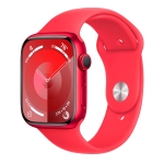 Apple Watch 9 + LTE 45mm (PRODUCT)RED Aluminum Case with (PRODUCT)RED Sport Band - S/M
