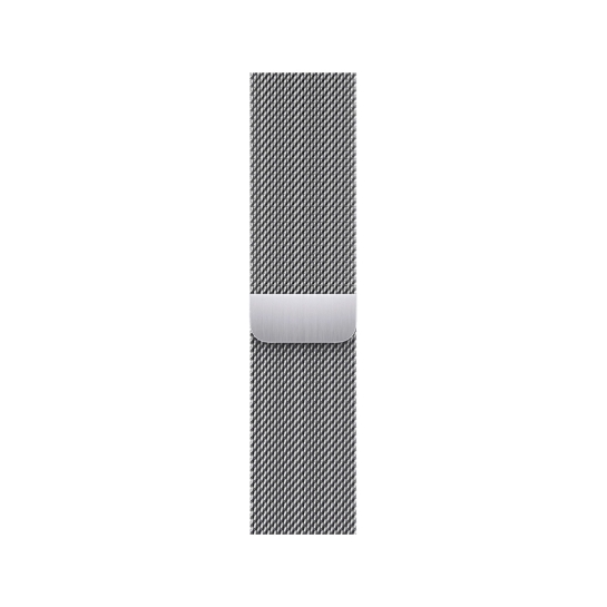 Apple Watch 9 + LTE 41mm Silver Stainless Steel with Silver Milanese Loop - цена, характеристики, отзывы, рассрочка, фото 3