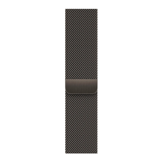 Apple Watch 9 + LTE 45mm Graphite Stainless Steel Case with Graphite Milanese Loop - цена, характеристики, отзывы, рассрочка, фото 3