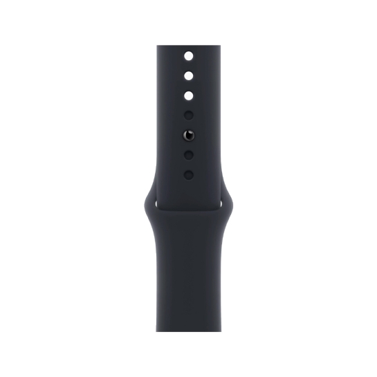 Apple Watch 9 + LTE 41mm Graphite Stainless Steel with Midnight Sport Band - S/M - ціна, характеристики, відгуки, розстрочка, фото 2