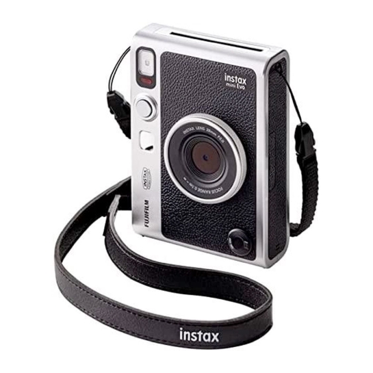 Камера моментального друку FUJIFILM Instax Mini EVO Black EX D - ціна, характеристики, відгуки, розстрочка, фото 3