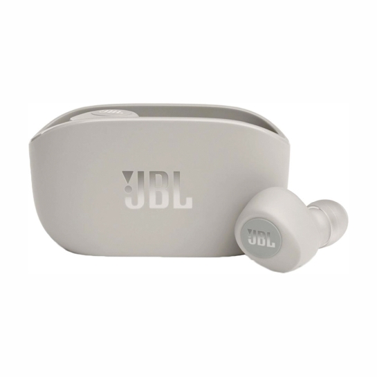 Бездротові навушники JBL Vibe 100 TWS Ivory - ціна, характеристики, відгуки, розстрочка, фото 1