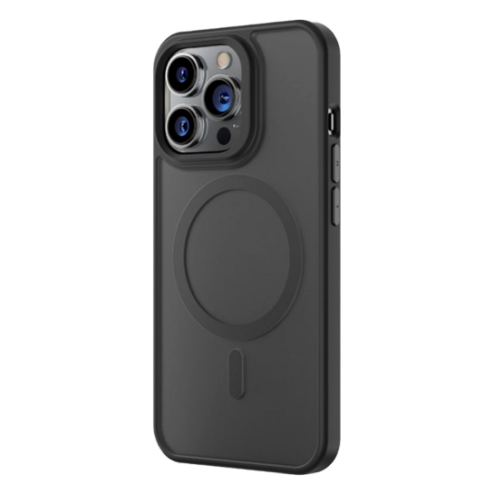 Чохол BlueO Skin Friendly Frosted Anti-Drop Case for iPhone 15 Pro Black - ціна, характеристики, відгуки, розстрочка, фото 1