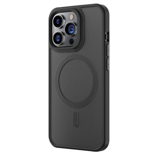 Чохол BlueO Skin Friendly Frosted Anti-Drop Case for iPhone 15 Pro Max Black - ціна, характеристики, відгуки, розстрочка, фото 1