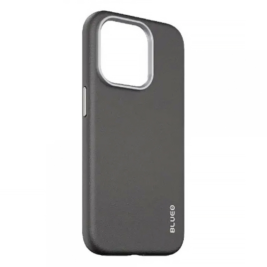 Чохол BlueO Premium Leather Case with Magnetic for iPhone 15 Pro Black - ціна, характеристики, відгуки, розстрочка, фото 1