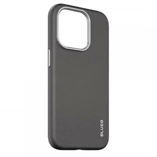 Чохол BlueO Premium Leather Case with Magnetic for iPhone 15 Pro Max Black - ціна, характеристики, відгуки, розстрочка, фото 1