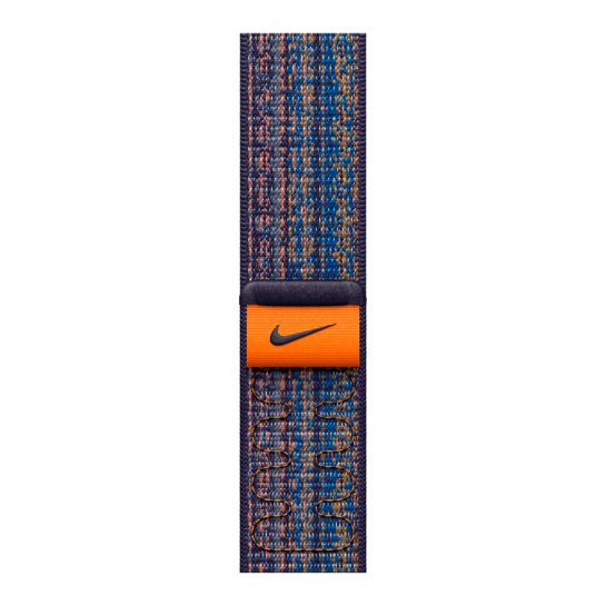 Ремешок Apple Nike Sport Loop for Apple Watch 42mm/44mm/45mm/49mm Game Royal/Orange - цена, характеристики, отзывы, рассрочка, фото 2