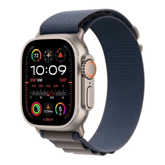 Ремешок Apple Alpine Loop Band for Apple Watch 49mm Blue