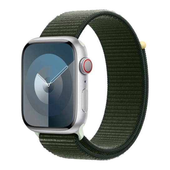 Ремешок Apple Sport Loop for Apple Watch 42mm/44mm/45mm/49mm Cypress - цена, характеристики, отзывы, рассрочка, фото 1