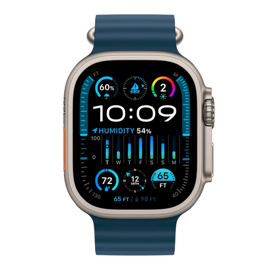 Ремінець Apple Ocean Band for Apple Watch 49mm Blue - ціна, характеристики, відгуки, розстрочка, фото 2