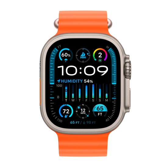 Ремешок Apple Ocean Band for Apple Watch 49mm Orange - цена, характеристики, отзывы, рассрочка, фото 3