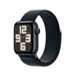 Apple Watch SE 2 40mm Midnight Aluminum Case with Midnight Sport Loop