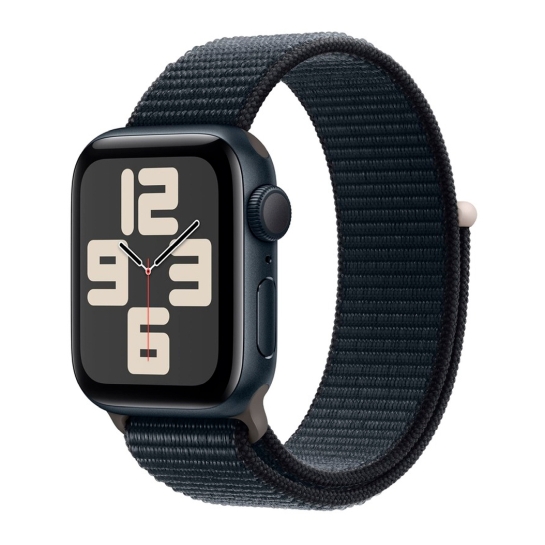 Apple Watch SE 2 2023 44mm Midnight Aluminum Case with Midnight Sport Loop - цена, характеристики, отзывы, рассрочка, фото 1
