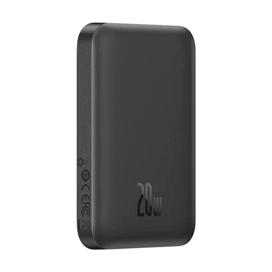 Зовнішній акумулятор Baseus Magnetic Wireless 6000mAh 20W Black