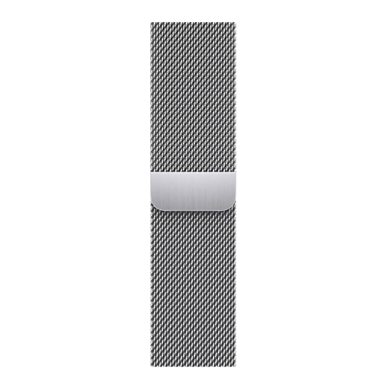Б/У Смарт-годинник Apple Watch Series 7 + LTE 45mm Silver Stainless Steel Case with Silver Milanes Loop (Ідеальний) - ціна, характеристики, відгуки, розстрочка, фото 3