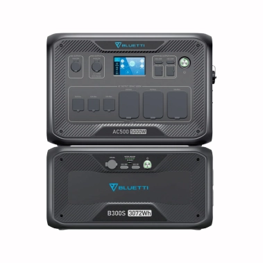 Зарядна станція Bluetti AC500 5000W + акумуляторный модуль B300S (AC500+B300s) - цена, характеристики, отзывы, рассрочка, фото 1