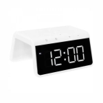 Беспроводное зарядное устройство Gelius Pro Smart Desktop Clock Time Bridge + Wireless Charger White