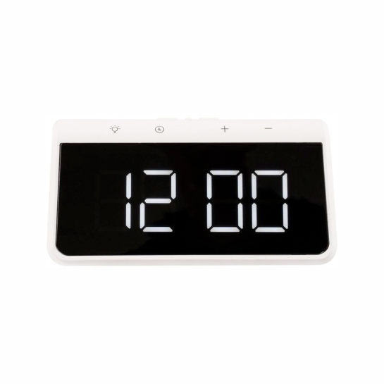 Беспроводное зарядное устройство Gelius Pro Smart Desktop Clock Time Bridge + Wireless Charger White - цена, характеристики, отзывы, рассрочка, фото 2