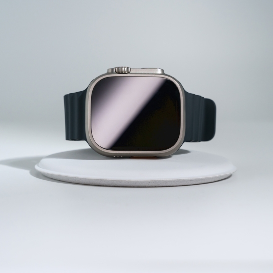 Б/У Смарт-годинник Apple Watch Ultra + LTE 49mm Titanium Case with Midnight Ocean Band (Ідеальний) - ціна, характеристики, відгуки, розстрочка, фото 1