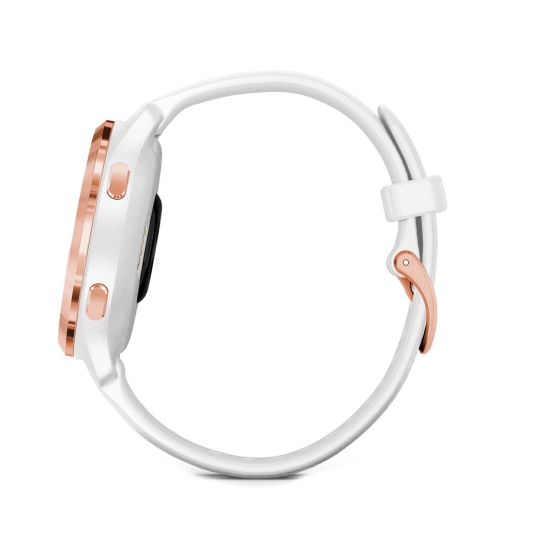 Спортивные часы Garmin Venu 2S Rose Gold Bezel with White Case and Silicone Band - цена, характеристики, отзывы, рассрочка, фото 6