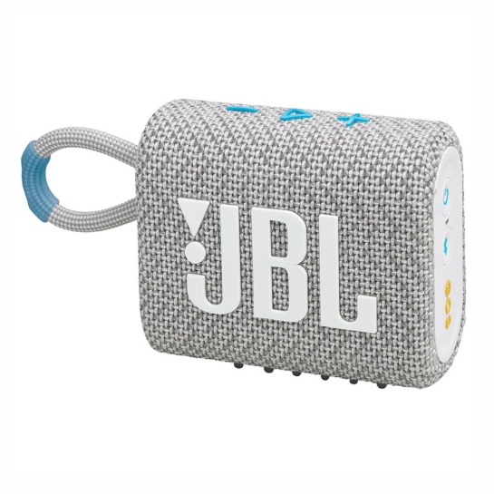 Портативна акустика JBL GO 3 Eco White - ціна, характеристики, відгуки, розстрочка, фото 2