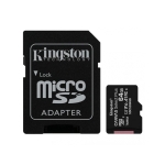 Карта памяти Kingston 64 GB microSDXC Class 10 UHS-I Canvas Select Plus + SD Adapter