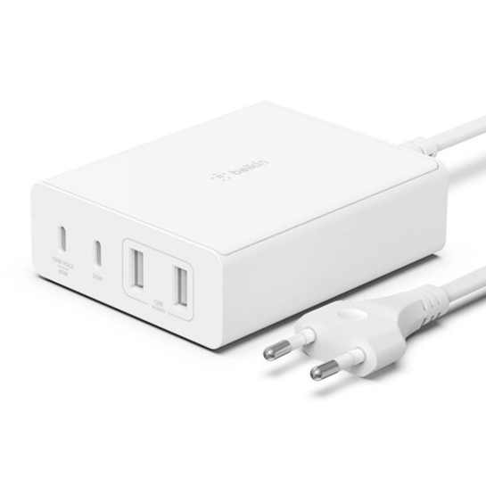 Сетевое зарядное устройство Belkin Home Charger 108W GAN Dual